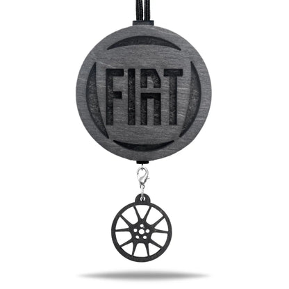 Vonný prívesok Fiat v čiernej farbe