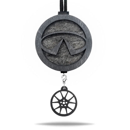 Vonný prívesok Infiniti v čiernej farbe