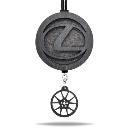 Vonný prívesok Lexus v čiernej farbe